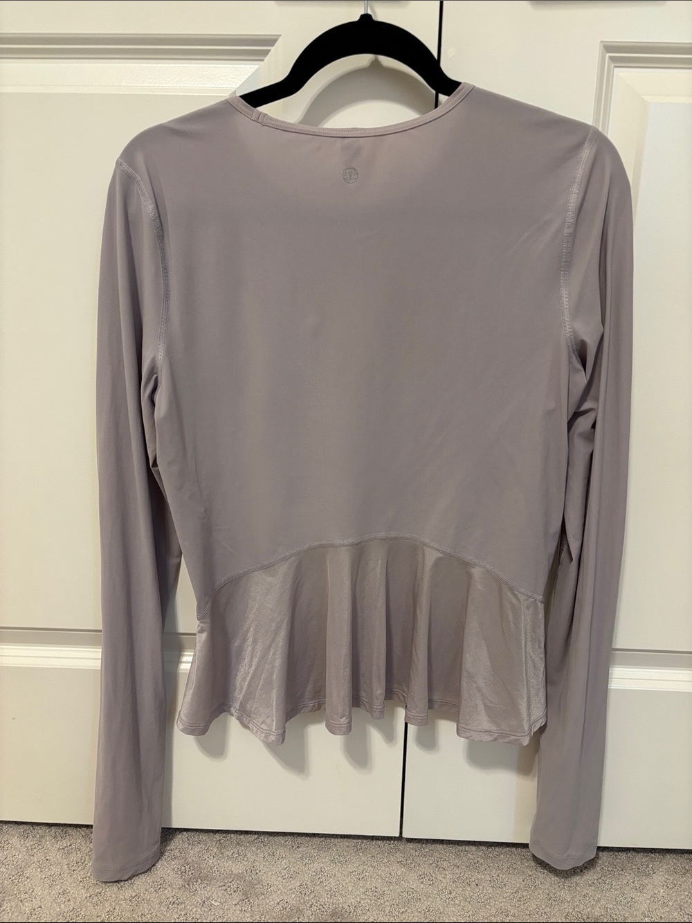 lululemon athletica Long Sleeve Top - Light gray